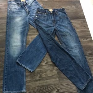 2 pairs for $40. Wrangler 20x men’s jeans.